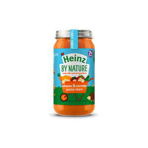 Heinz Cheese and Tomato Pasta Stars Baby Food Jar 7+ months 200g